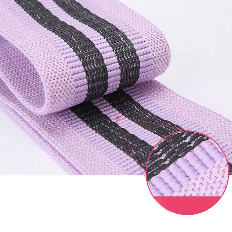 Fitness Fabric Band Hip Circle Loop Home Gym Exercise - VibrantFlex  VibrantFlex