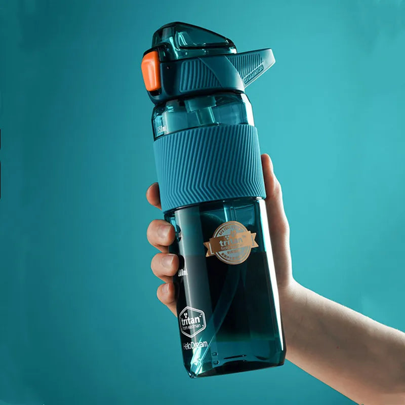 750ml Tritan Material Water Bottle With Straw Eco-Friendly - VibrantFlex 