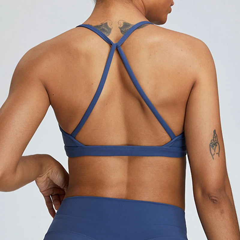 Sexy Scrunch Sports Bra Gym Top - VibrantFlex  VibrantFlex