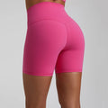 No Front Seam High Waisted Biker Shorts - VibrantFlex  VibrantFlex