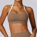 Gym Sport Bra Halter Sports Bra Anti-sweat - VibrantFlex  VibrantFlex