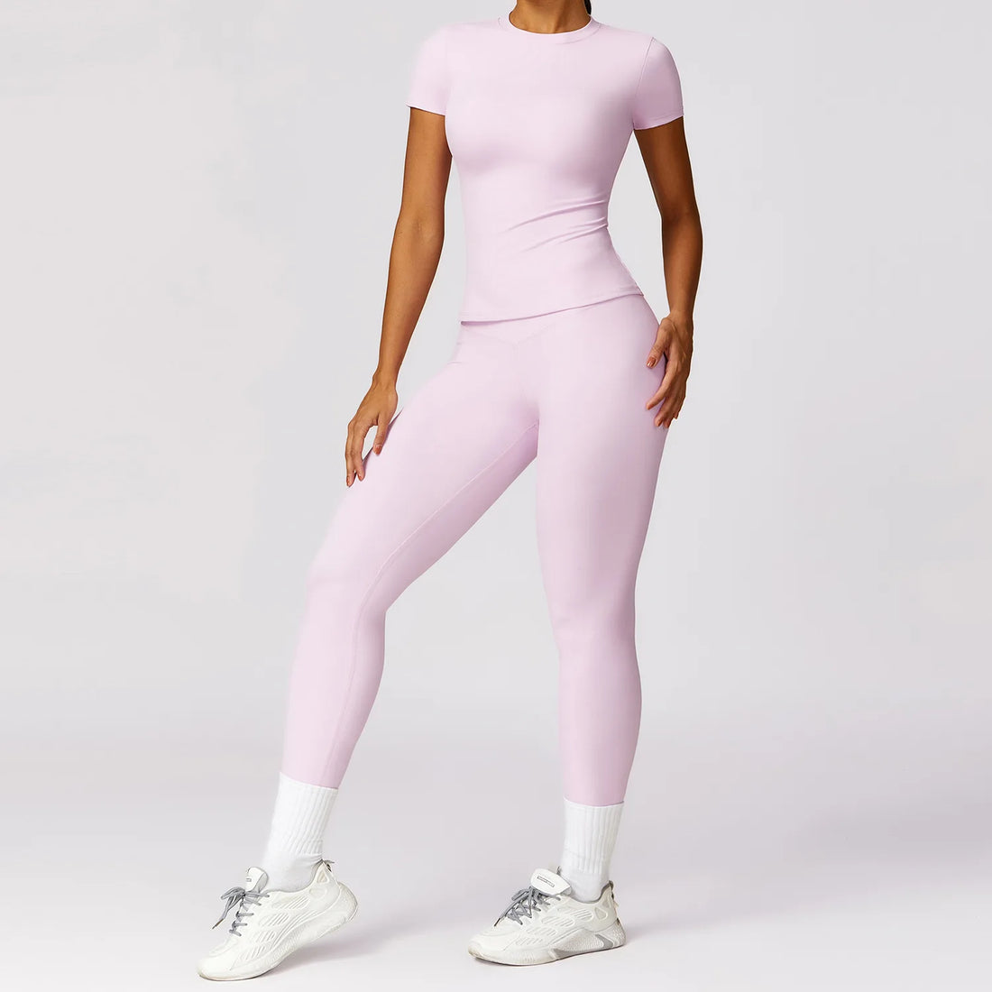 Yoga Set 2 Pieces Women Tracksuits Workout Sportswear - VibrantFlex 