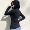 Women Sport Jackets Zipper Yoga Hoodies Quick Dry - VibrantFlex  VibrantFlex