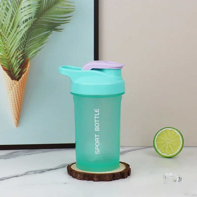 Portable 300ml Protein Powder Shaker Bottle Leak Proof - VibrantFlex  VibrantFlex