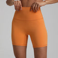 No Front Seam High Waisted Biker Shorts - VibrantFlex  VibrantFlex