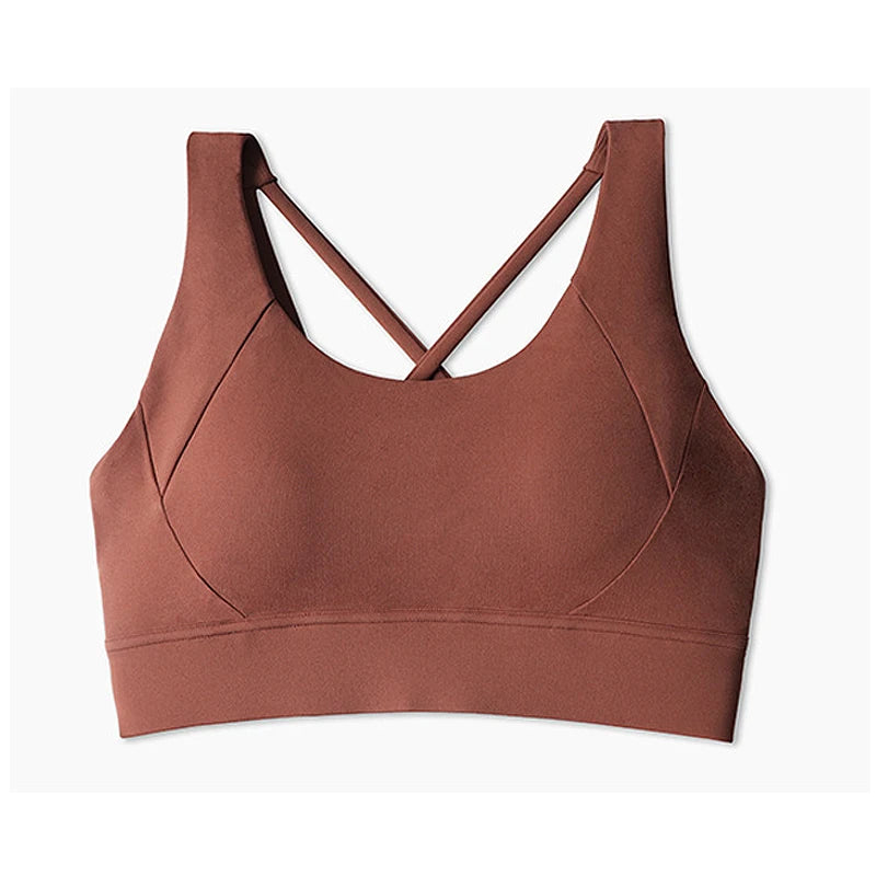 Fixed Chest Pad Yoga Bras - VibrantFlex  VibrantFlex