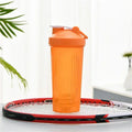 600ml Portable Protein Powder Shaker Bottle Leak Proof Water Bottle - VibrantFlex  VibrantFlex