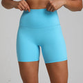 No Front Seam High Waisted Biker Shorts - VibrantFlex  VibrantFlex