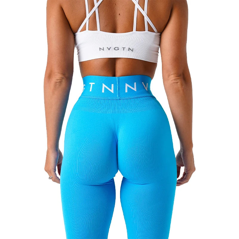 NVGTN Seamless Leggings for Women Seamless Scrunch Leggings Butt Lifting Gym High Waisted Athletic Leggings - VibrantFlex  VibrantFlex