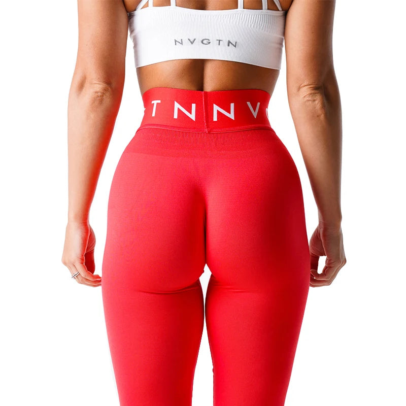 NVGTN Seamless Leggings for Women Seamless Scrunch Leggings Butt Lifting Gym High Waisted Athletic Leggings - VibrantFlex  VibrantFlex