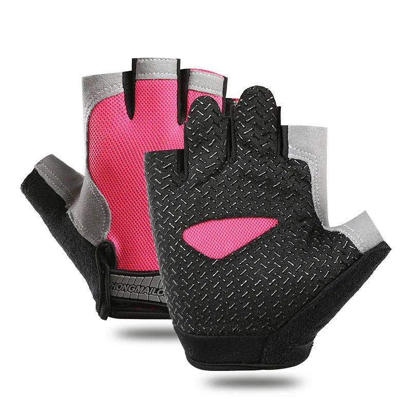 Half Finger Gel Cycling Gloves Men Women Breathable - VibrantFlex  VibrantFlex