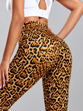 Leopard Print Leggings Women's High Waisted Yoga Pants Fitness Push Up Leggins Sexy Skinny Female Gym Clothes Sport Tights New - VibrantFlex  VibrantFlex