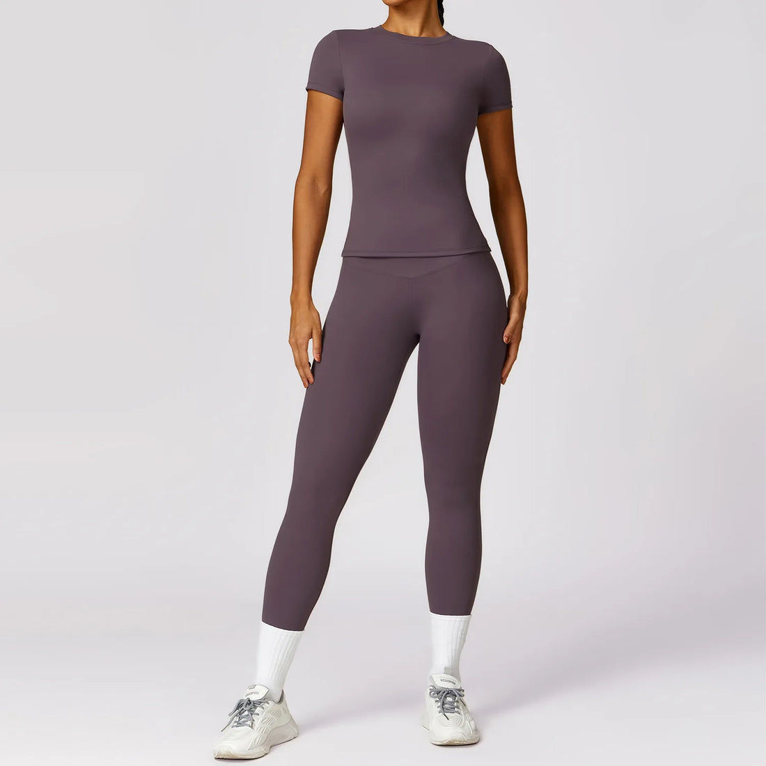 Yoga Set 2 Pieces Women Tracksuits Workout Sportswear - VibrantFlex 