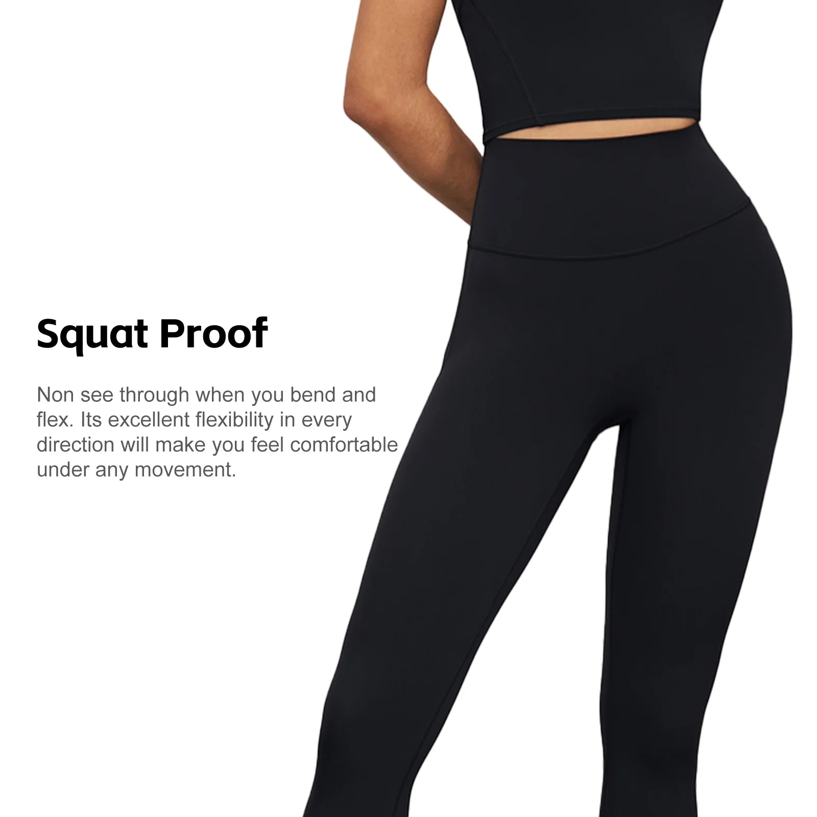 Women High Waist Yoga Leggings Soft Training Elastic Outfits Seamless Gym Leggings Yoga Leggings Workout Tummy Control Tights - VibrantFlex  VibrantFlex