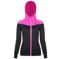 Women Thin Slim Sport Hoodies Long Sleeve Thumb Hole Yoga Tops - VibrantFlex  VibrantFlex