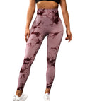 Seamless Tie Dye Leggings Women Sexy Fitness Gym Legging - VibrantFlex  VibrantFlex