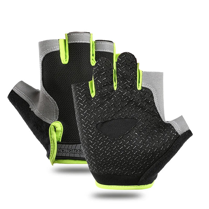 Half Finger Gel Cycling Gloves Men Women Breathable - VibrantFlex  VibrantFlex