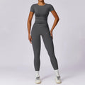 Women Tracksuit Yoga Set 2PCS Sport Suit Gym - VibrantFlex  VibrantFlex