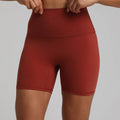 No Front Seam High Waisted Biker Shorts - VibrantFlex  VibrantFlex