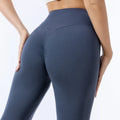 High-waisted yoga pants Hip Lift Belly Lift Quick Dry Ladies Peach Nude fitness tights Nude running Shark pants - VibrantFlex  VibrantFlex