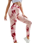 Seamless Tie Dye Leggings Women Sexy Fitness Gym Legging - VibrantFlex  VibrantFlex