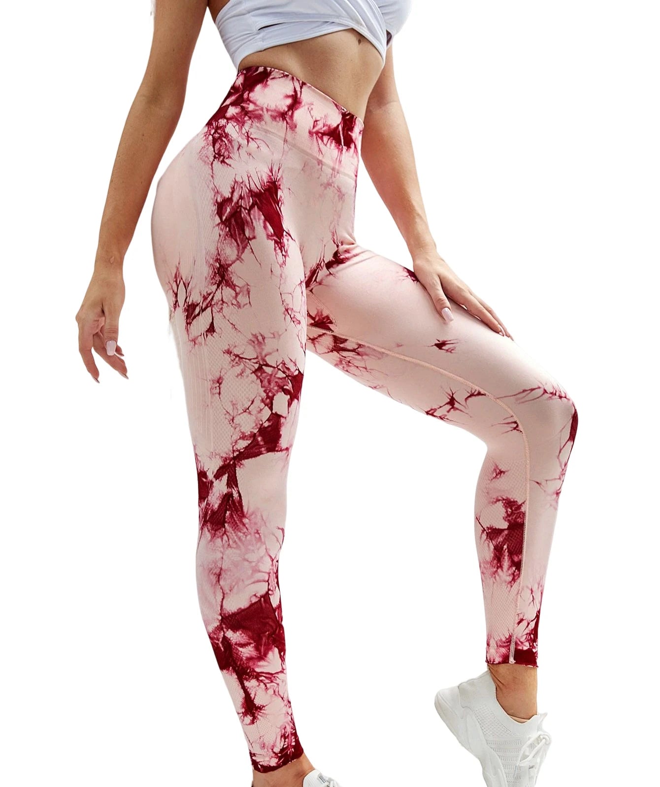 Seamless Tie Dye Leggings Women Sexy Fitness Gym Legging - VibrantFlex  VibrantFlex