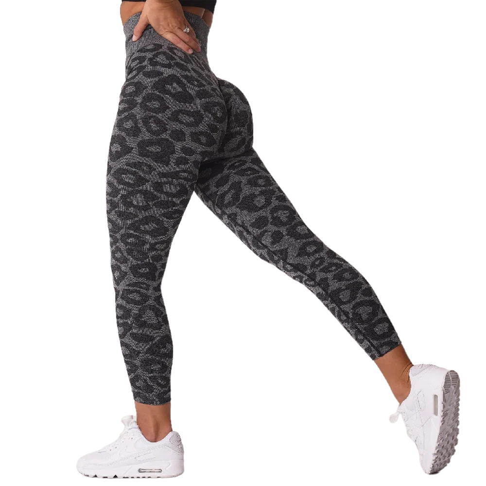 Nvgtn Wildthing Leopard Seamless Leggings Women Soft Workout Tights Fitness Outfits Yoga Pants Gym Wear Sports - VibrantFlex  VibrantFlex