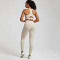 Naked Feel High Stretch Yoga Set Workout Clothes Fitness - VibrantFlex  VibrantFlex