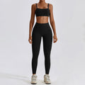 New Yoga Set 2 Pieces Women's Tracksuit Seamless Workout Sportswear - VibrantFlex  VibrantFlex