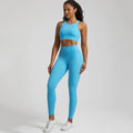 Naked Feel High Stretch Yoga Set Workout Clothes Fitness - VibrantFlex  VibrantFlex