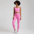 2 Piece Buttery Soft Yoga Set Women Sportswear Workout Outfit - VibrantFlex  VibrantFlex