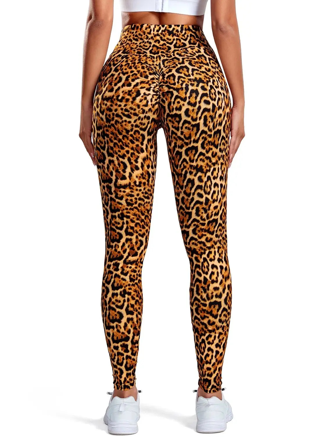 Leopard Print Leggings Women's High Waisted Yoga Pants Fitness Push Up Leggins Sexy Skinny Female Gym Clothes Sport Tights New - VibrantFlex  VibrantFlex