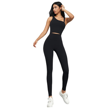 Women High Waist Yoga Leggings Soft Training Elastic Outfits Seamless Gym Leggings Yoga Leggings Workout Tummy Control Tights - VibrantFlex  VibrantFlex