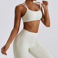 New Yoga Set 2 Pieces Women's Tracksuit Seamless Workout Sportswear - VibrantFlex  VibrantFlex