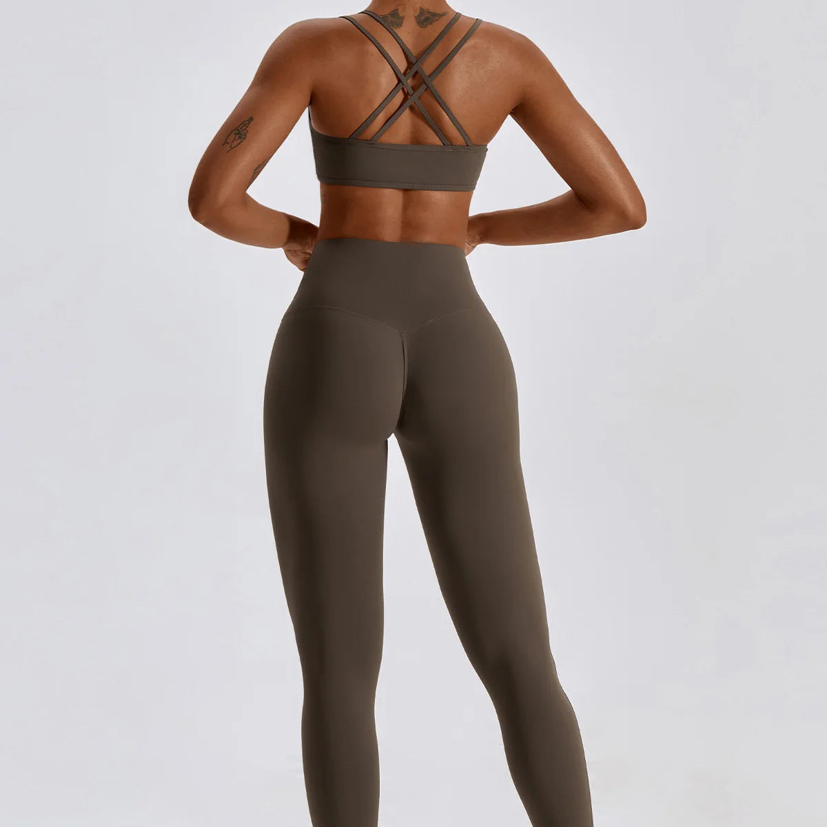 New Yoga Set 2 Pieces Women's Tracksuit Seamless Workout Sportswear - VibrantFlex  VibrantFlex