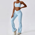 New Naked Feeling Flared Pants Yoga Suit - VibrantFlex  VibrantFlex