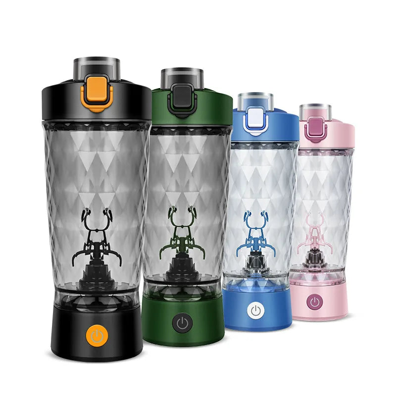 650ml Electric Protein Powder Mixing Cup Automatic Shaker Bottle - VibrantFlex  VibrantFlex