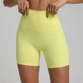 No Front Seam High Waisted Biker Shorts - VibrantFlex  VibrantFlex