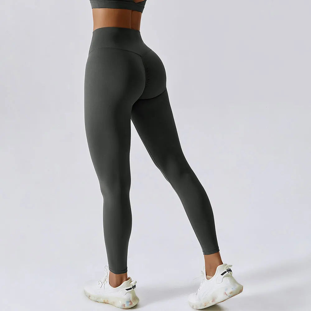 Women Tights Gym Leggings Push UP Yoga Pants Sports Clothes Stretchy High Waist Athletic Fitness Leggings Activewear Pants - VibrantFlex 