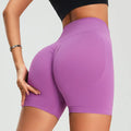 High Waist Seamless Shorts Women Scrunch Butt Yoga Shorts - VibrantFlex  VibrantFlex