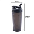 600ml Portable Protein Powder Shaker Bottle Leak Proof Water Bottle - VibrantFlex  VibrantFlex