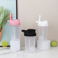 Portable 300ml Protein Powder Shaker Bottle Leak Proof - VibrantFlex  VibrantFlex