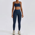 New Yoga Set 2 Pieces Women's Tracksuit Seamless Workout Sportswear - VibrantFlex  VibrantFlex