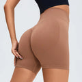 High Waist Seamless Shorts Women Scrunch Butt Yoga Shorts - VibrantFlex  VibrantFlex