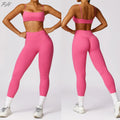 Sexy Fitness Tracksuit Women Yoga Set Workout - VibrantFlex  VibrantFlex