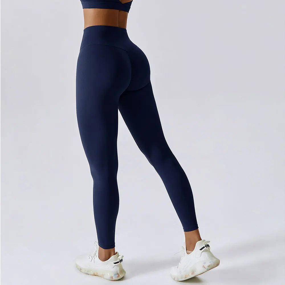 Women Tights Gym Leggings Push UP Yoga Pants Sports Clothes Stretchy High Waist Athletic Fitness Leggings Activewear Pants - VibrantFlex  VibrantFlex