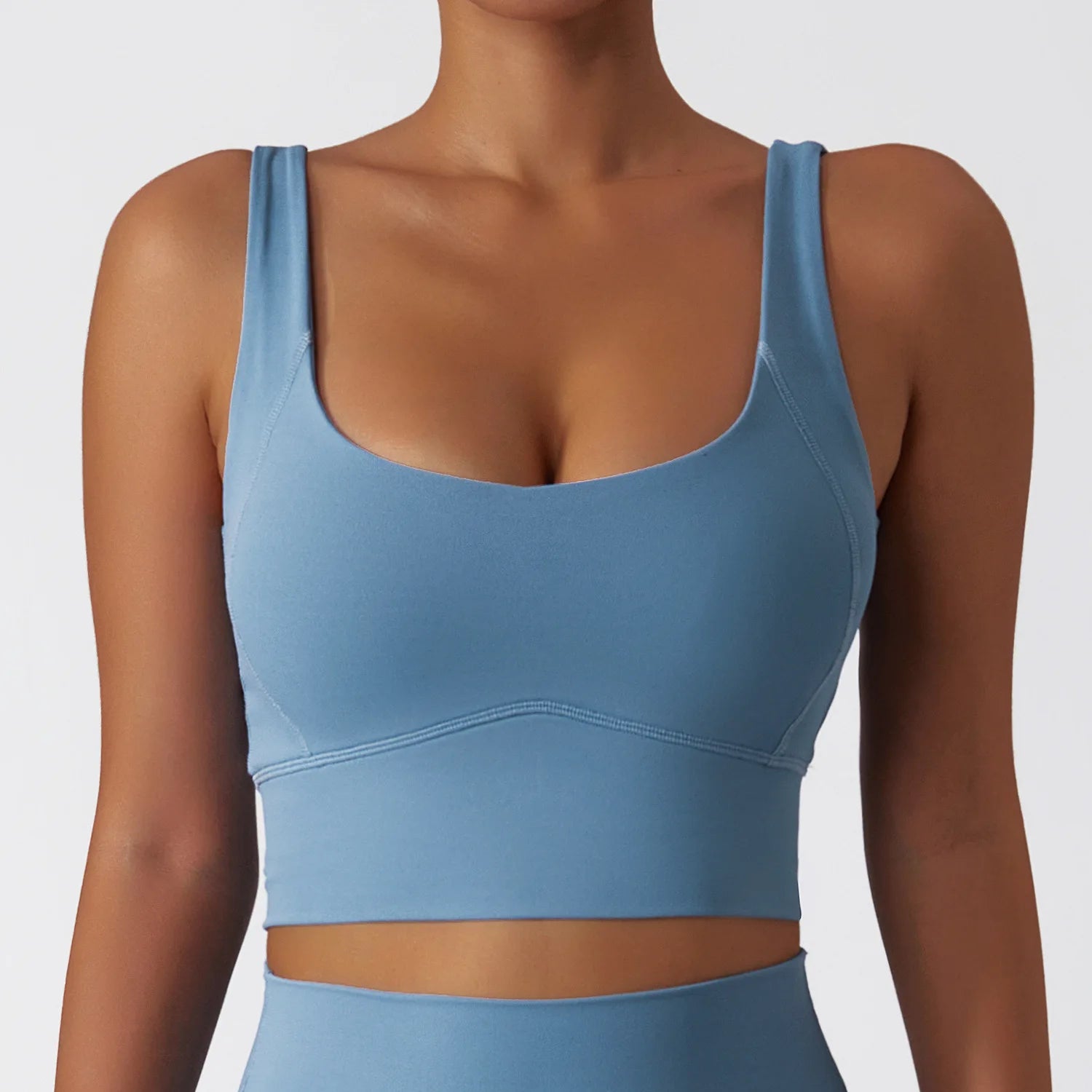 Women Sports Underwear Tight Gym Workout Crop Top Yoga Vest - VibrantFlex  VibrantFlex