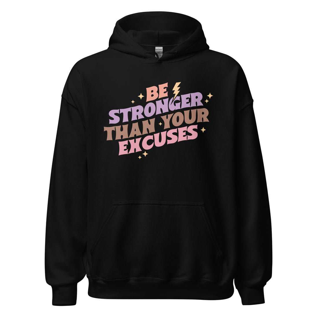 Be Stronger Unisex Hoodie - VibrantFlex 