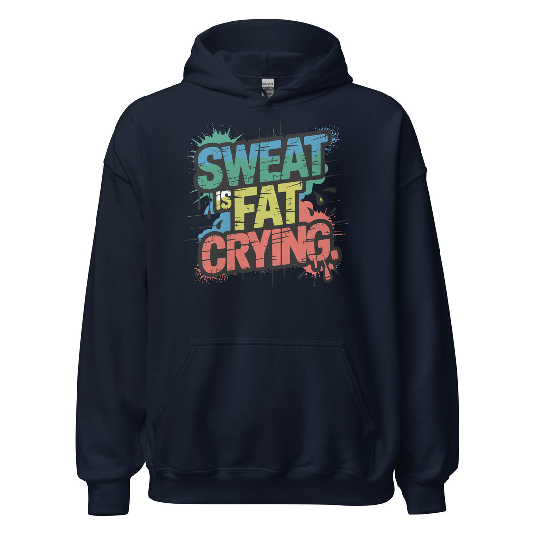 Fat Crying Unisex Hoodie - VibrantFlex 