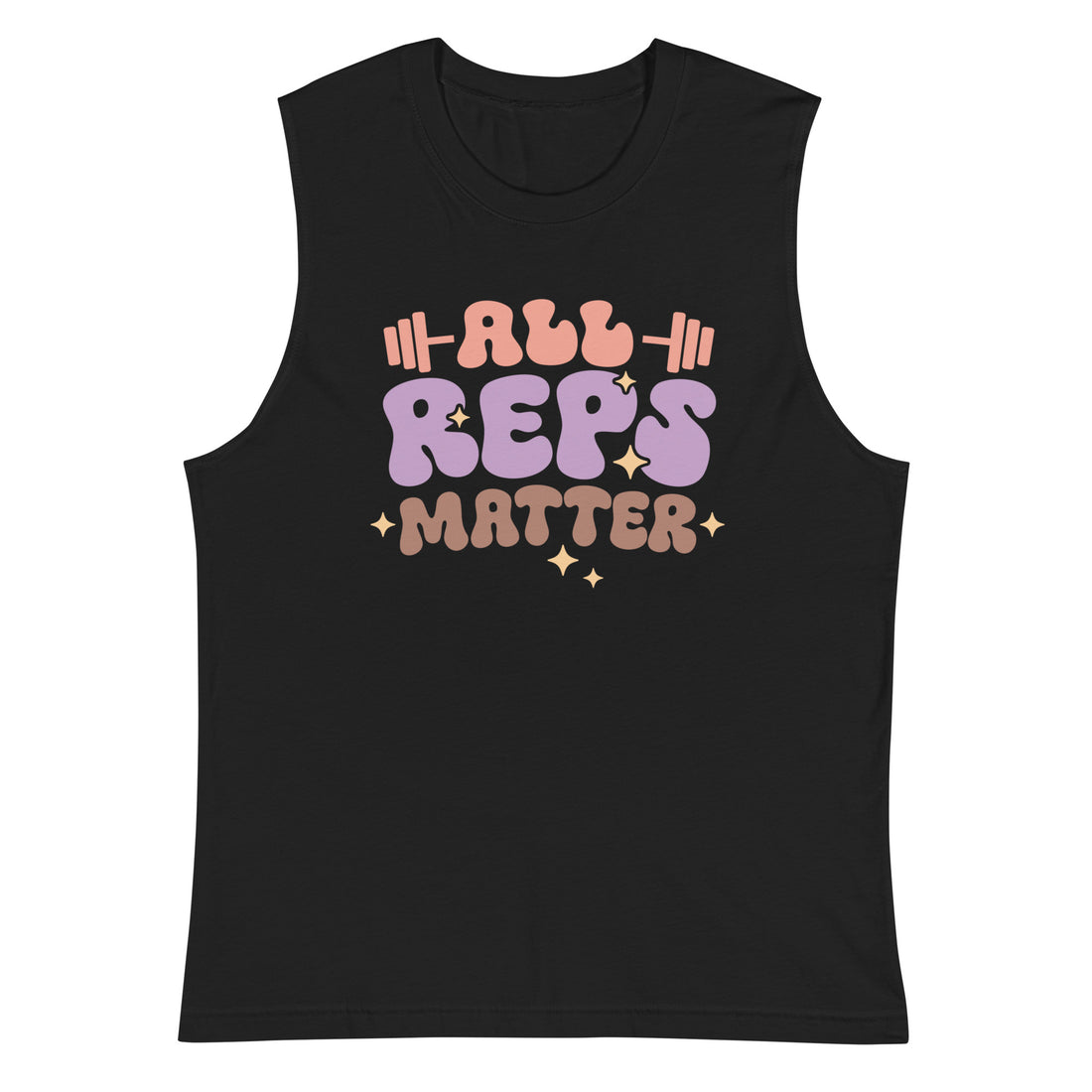 All Reps Matter Muscle Shirt - VibrantFlex 